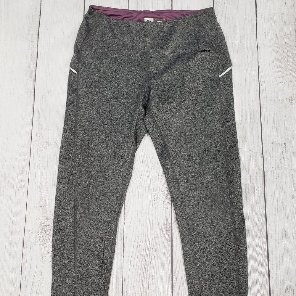 RBX Performance Leggings Womens Medium Mid-Rise Yoga Gym Spring Summer Pants
